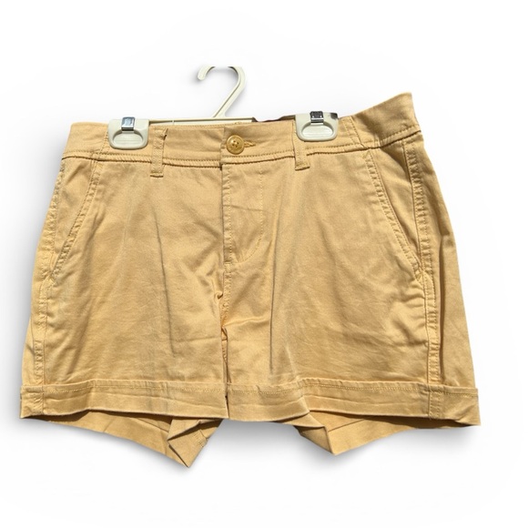 Liverpool Women's Light Yellow Cargo Shorts - Picture 5 of 8